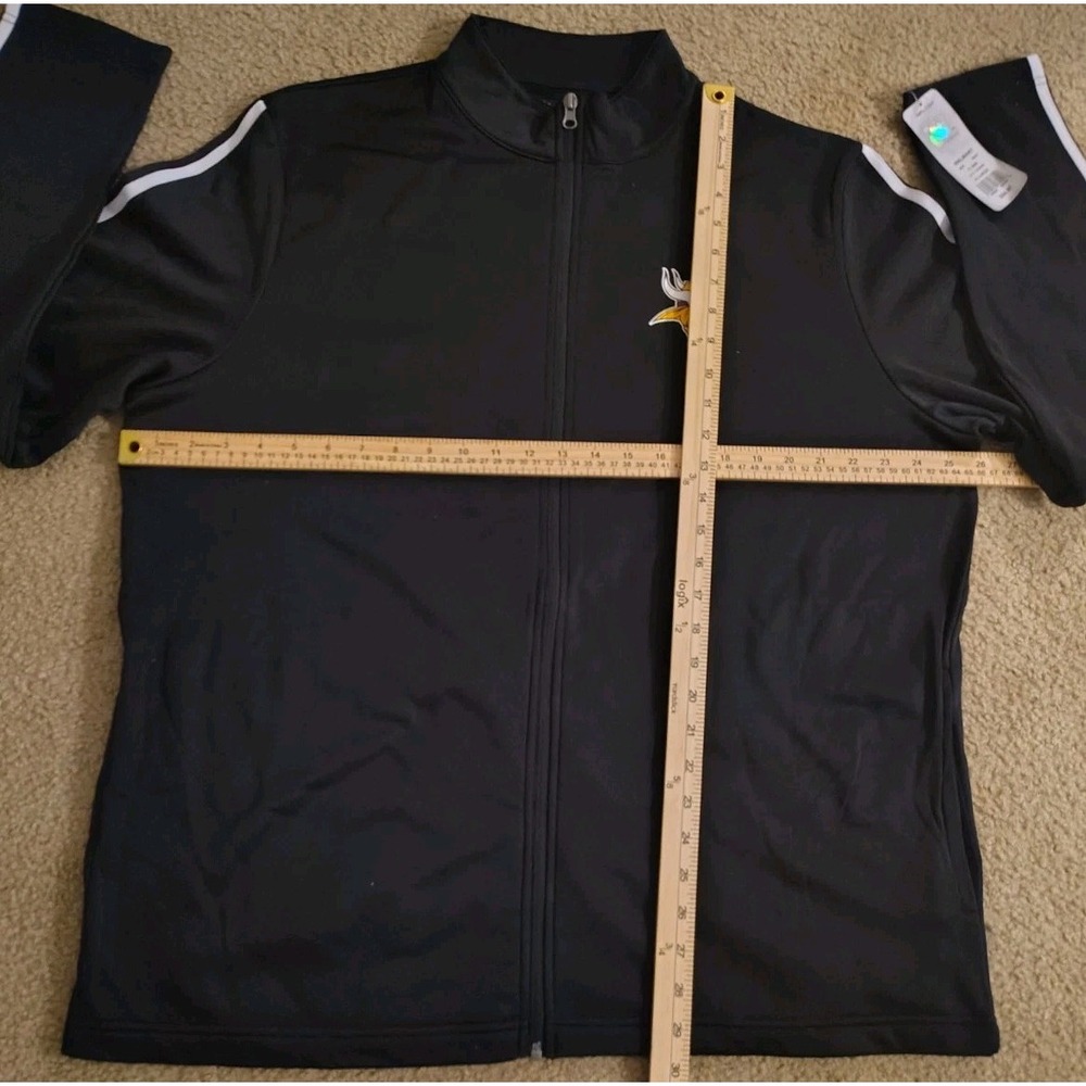 Minnesota‎ Vikings Zip Up Hoodie NFL Pro Line Sz XL Football Jacket Team Apparel